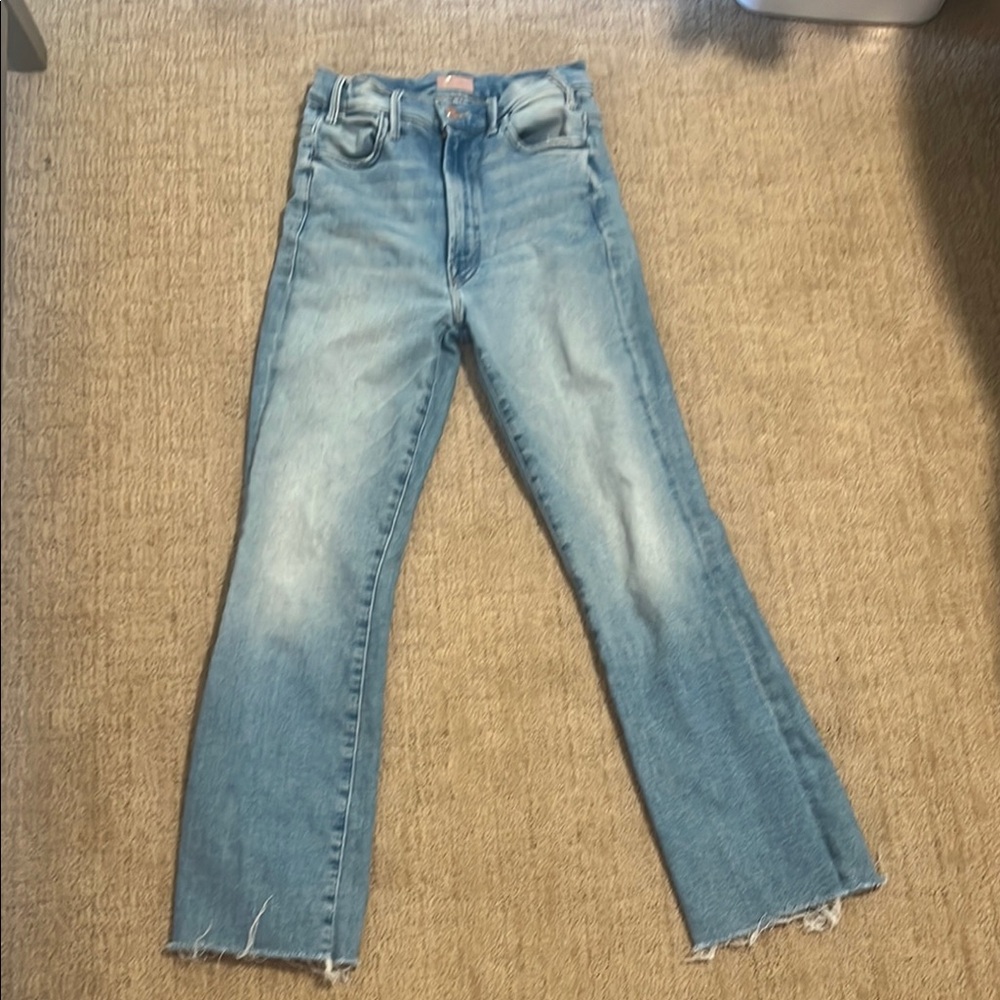 MOTHER The Hustler Ankle Fray